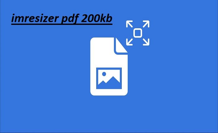imresizer pdf 200kb