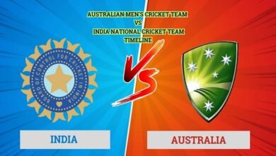 india national cricket team vs australian men’s cricket team timeline